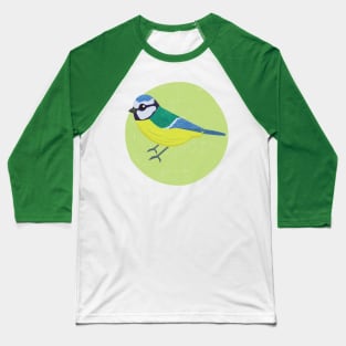 Blue Tit Baseball T-Shirt